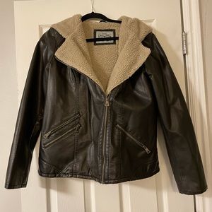 Levi’s leather bomber jacket